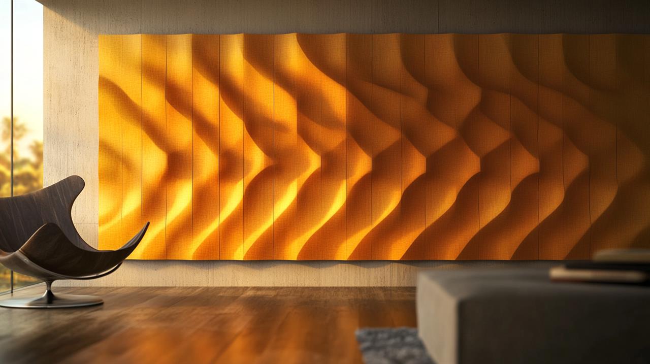 Akustik filt væg - En stilfuld løsning til bedre lydmiljø